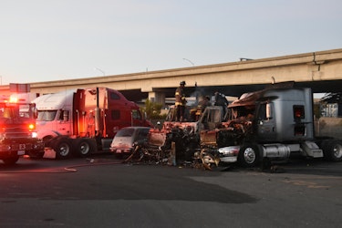 Truck Accident Liability When the Injured Person Was on the Clock