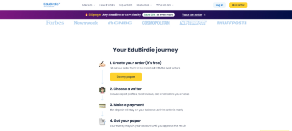 Edubirdie Review: Honest Take on Writing Process