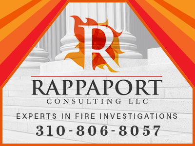 Rappaport Consulting LLC, Fire Investigations in california