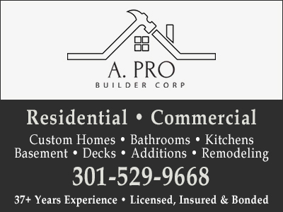 A. Pro Builder Corp, Contractors General in maryland