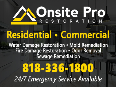 Onsite Pro Restoration, Water Damage in california