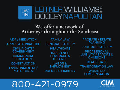 Leitner, Williams, Dooley & Napolitan PLLC, Attorneys & Law Firms in tennessee