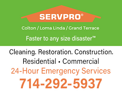 SERVPRO of Colton/Loma Linda/Grand Terrace, Fire & Water Damage Restoration in california