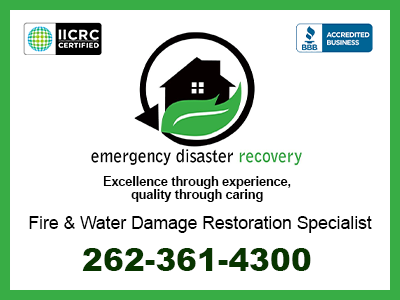Emergency Disaster Recovery, Fire & Water Damage Restoration in wisconsin
