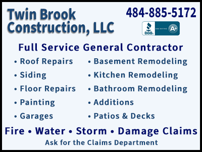 Twin Brook Construction LLC, Fire & Water Damage Restoration in pennsylvania