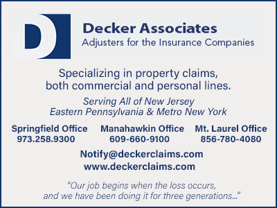 Decker Associates, Adjusters in pennsylvania