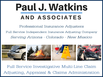Paul J Watkins & Associates, Adjusters in arizona
