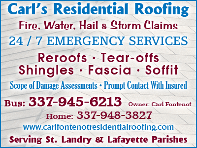 Carl's Residential Roofing, Roofing Contractors in louisiana