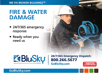 BluSky Restoration Contractors, Fire & Water Damage Restoration in mississippi