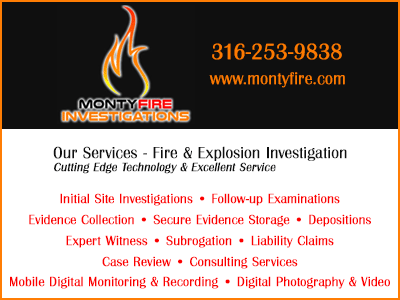 Monty Fire Investigations LLC, Fire Investigations in kansas