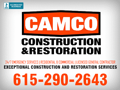 Camco Construction & Restoration LLC, Contractors General in tennessee