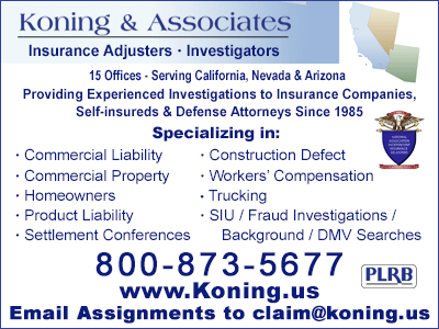 Koning & Associates, Adjusters in arizona