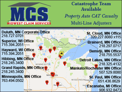 Midwest Claim Services, Adjusters in wisconsin