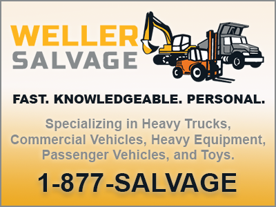 Weller Salvage, Appraisers Heavy Equipment in california