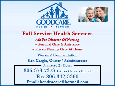 Goodcare Health Services, Home Health Care Services in texas