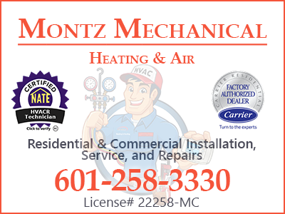 Montz Mechanical Heating & Air, Heating & Air Conditioning Contractors in mississippi