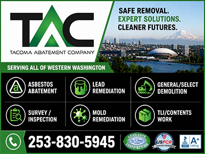 Tacoma Abatement Company LLC banner
