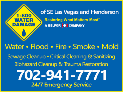 1-800 Water Damage of SE Las Vegas & Henderson, Fire & Water Damage Restoration in nevada