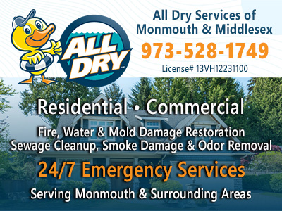 All Dry Services of Monmouth & Middlesex, Fire & Water Damage Restoration in new-jersey