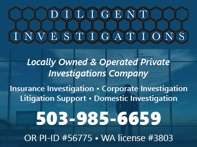 Diligent Investigations, Insurance Fraud Investigations in washington
