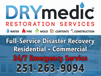 DRYmedic Restoration Services of Greater Fairhope, Water Damage in alabama