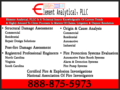 Element Analytical PLLC, Engineers Forensic Consultants in north-carolina