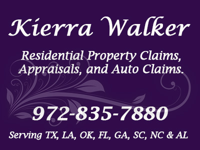 Kierra Walker, Adjusters in florida
