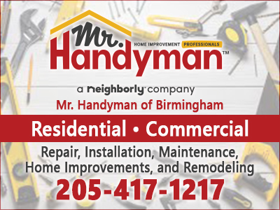 Mr. Handyman of Birmingham, Handy Person Services in alabama