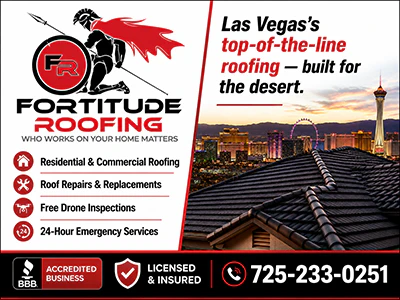 Fortitude Roofing banner