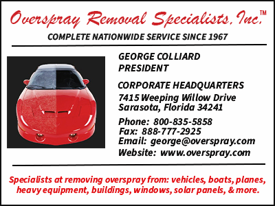 Overspray Removal Specialists, Inc, Overspray Removal in california