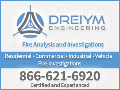 Dreiym Engineering PLLC, Fire Investigations in texas