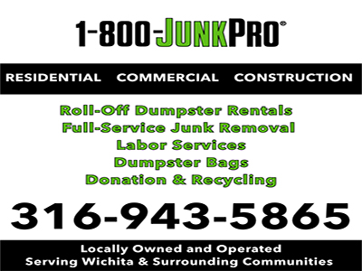 1-800-JUNKPRO Wichita, Waste Removal in kansas