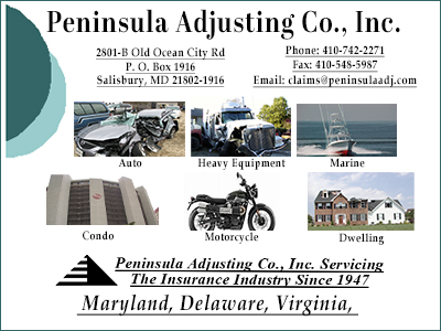 Peninsula Adjusting Co, Inc, Adjusters in delaware