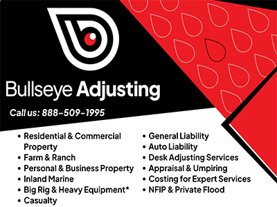 Bullseye Adjusting & Associates LLC, Adjusters in california