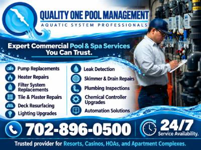 Quality One Pool Management banner