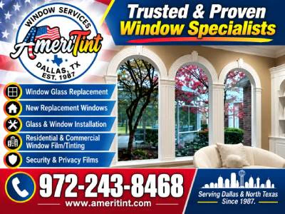 AmeriTint Window & Glass Replacement & Installation banner