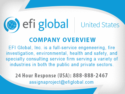 EFI Global, Engineers Forensic Consultants in tennessee