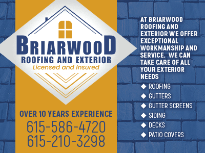 Briarwood Roofing & Exterior, Roofing Contractors in tennessee