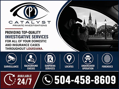 Catalyst Private Investigations LLC banner