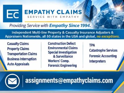 Empathy Claims banner