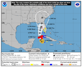 Hurricane Ian to Reach Major Status on Way to Florida Landfall - Insurance Claims News Article