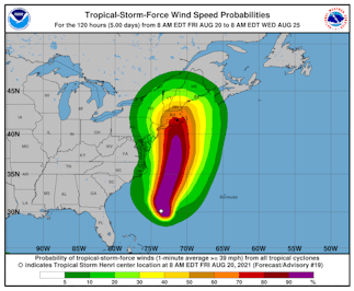 Henri Forecast To Become Hurricane, Make Landfall In The Northeastern United States - Insurance Claims News Article