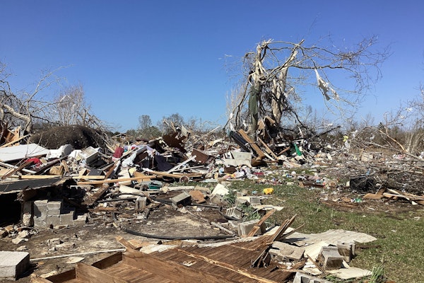 Insured Losses From Mississippi Tornado Expected To Exceed $100M