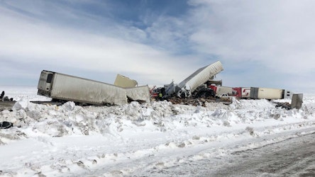 Pileups Involving At Least 100 Vehicles Shut Down Wyoming Interstate (Casper Star Tribune)