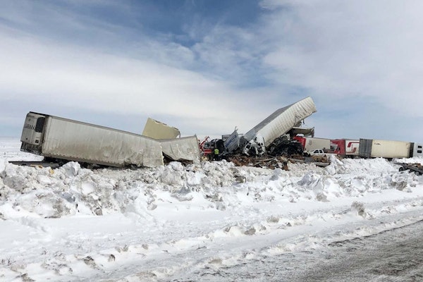 Pileups Involving At Least 100 Vehicles Shut Down Wyoming Interstate
