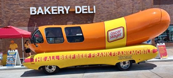 Wienermobile Rolls Over on Tri-State Tollway, No Injuries Reported (Chicago Sun Times)