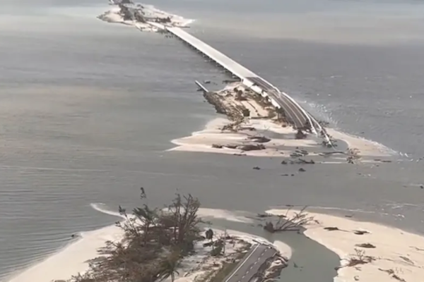 Hurricane Ian’s Storm Surge Reached 15 Feet at Fort Myers Beach