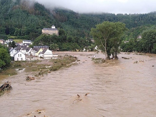 German Floods Show Climate Change Challenge for Homeowners Insurers