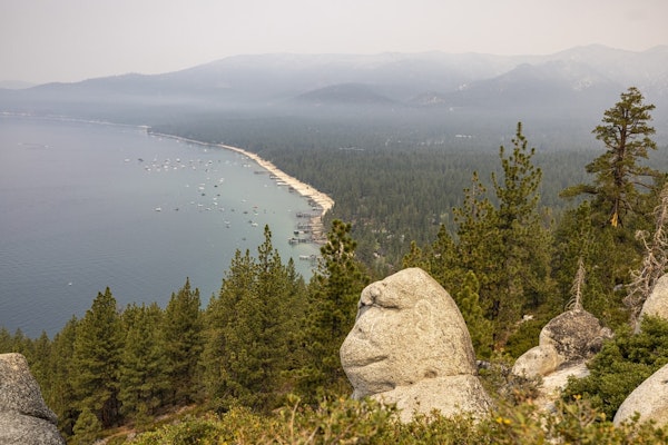 California Wildfire Races Toward Lake Tahoe After Mass Evacuation