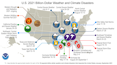 Disaster Fatigue 2021: US Hit With 18 Billion-Dollar Extreme Weather Events  - Insurance Claims News Article